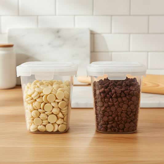 PLASTIC AIRTIGHT STORAGE CONTAINER SM SQ
