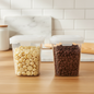 PLASTIC AIRTIGHT STORAGE CONTAINER SM SQ