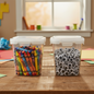 PLASTIC AIRTIGHT STORAGE CONTAINER SM SQ
