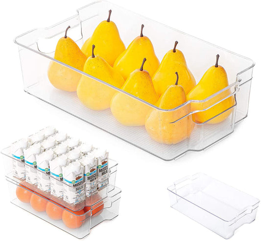 ACRYLIC STACKABLE FRIDGE/ PANTRY ORGANIZER XL