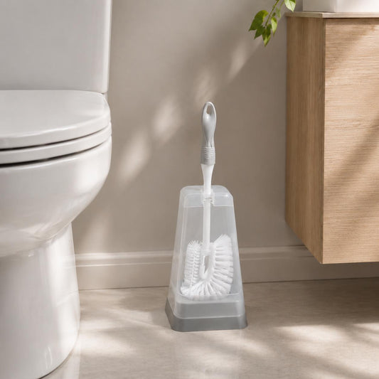 SQ TOILET BRUSH W/HOLDER