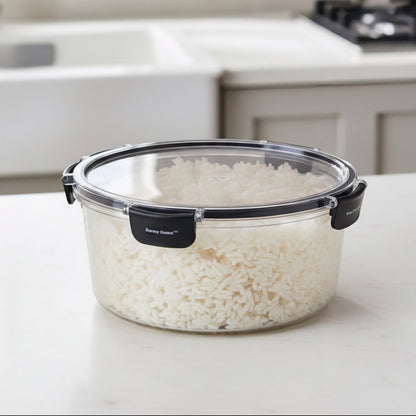 PLASTIC FOOD STORAGE CONTAINER ROUND 1850ML
