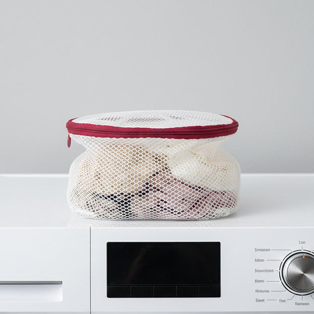 MESH LAUNDRY BRA WASH BAG CREAM
