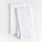 FLAT WEAVE DISH TOWEL WHITE