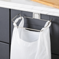 OVER CABINET TRASH BAG HOLDER CHROME