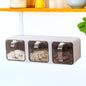 ADHESIVE WALL 3 COMPARTMENT SEASONING BOX