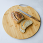 ROUND BAMBOO CHOPPING BOARD 13"