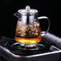 GLASS TEA POT CLEAR 850ML