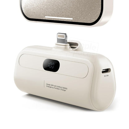 REMAX CAPSULE SERIES 2A IPH 5000mAh DIRECT CHARGING POWERBANK WHT