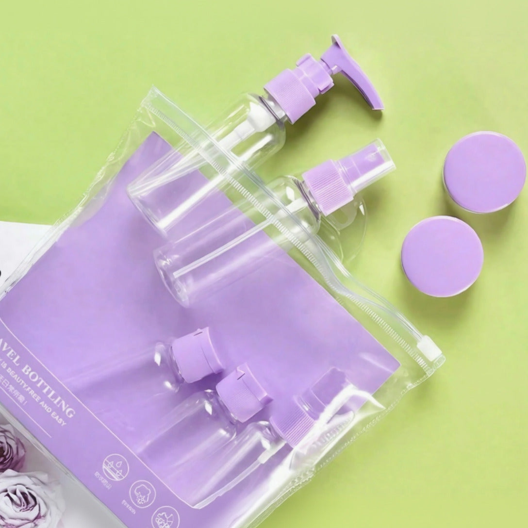 7PC TRAVEL BOTTLE SET