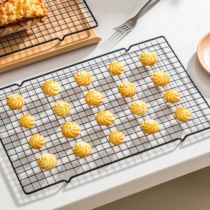 SET/2 NON-STICK COOLING RACK BLACK