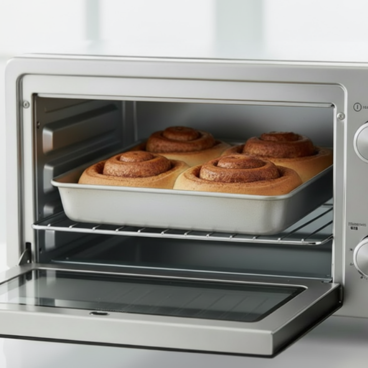 STAINLESS STEEL BAKING PAN SILVER SMALL