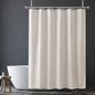 PLASTIC SHOWER CURTAIN SOLID BEIGE