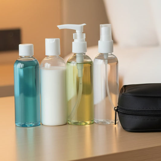 4PC TRAVEL BOTTLE SET 100ML