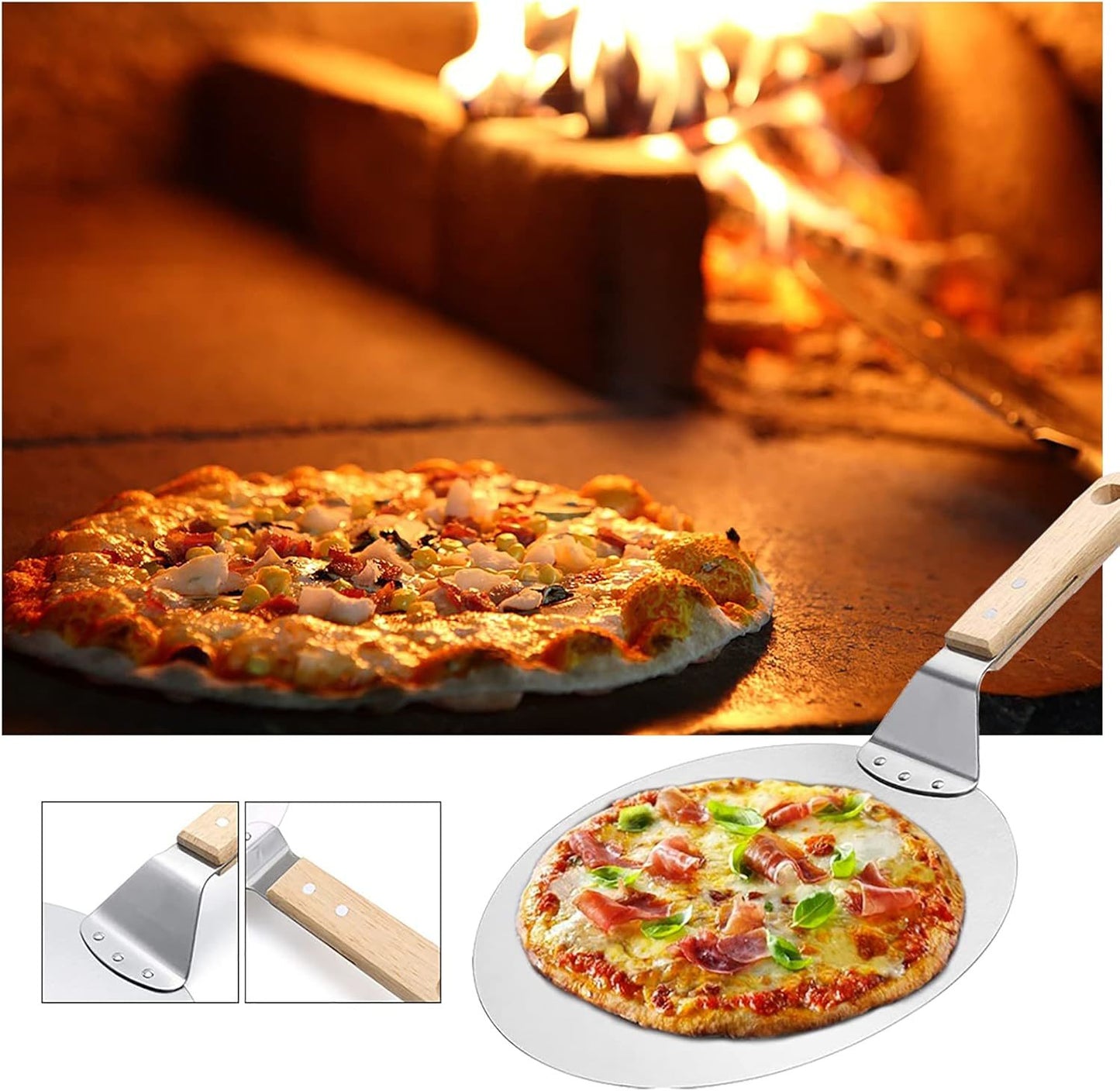 STAINLESS STEEL PIZZA LIFTER