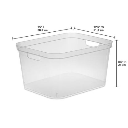 STERILITE TALL STORAGE BIN